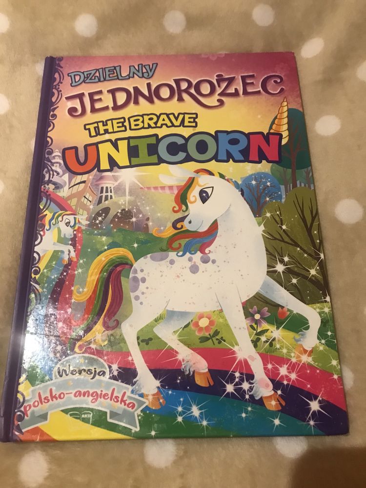 Dzielny jednorożec wersja polsko - angielska
