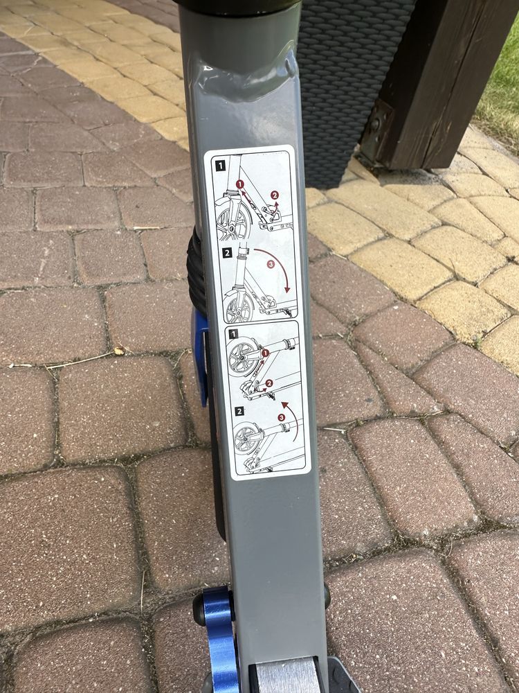 Hulajnoga skladana Crivit duże koła