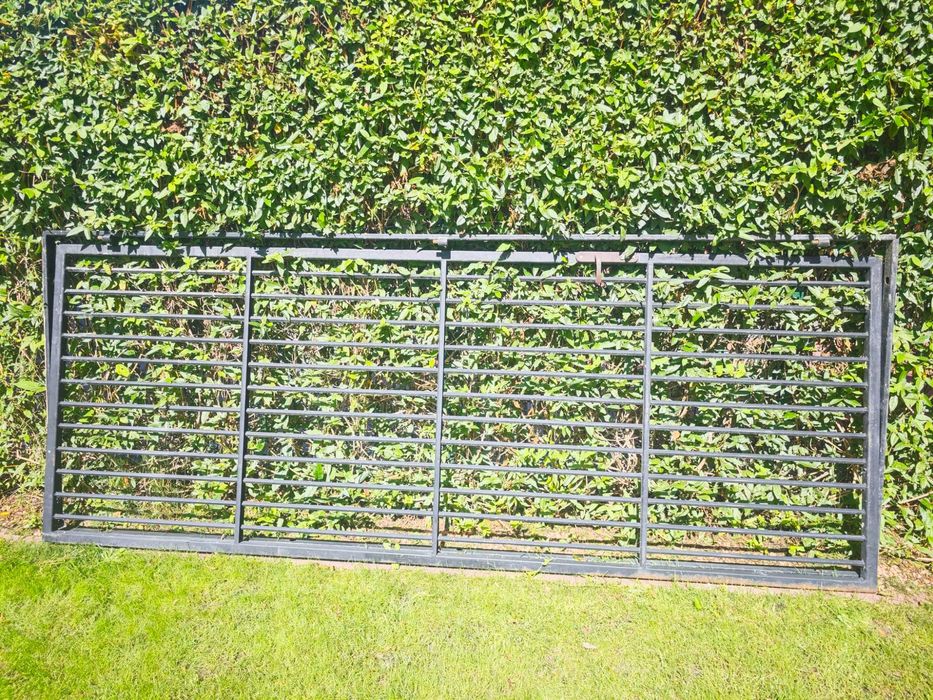 drzwi krata 123,5x319,5 solidne mocne stal