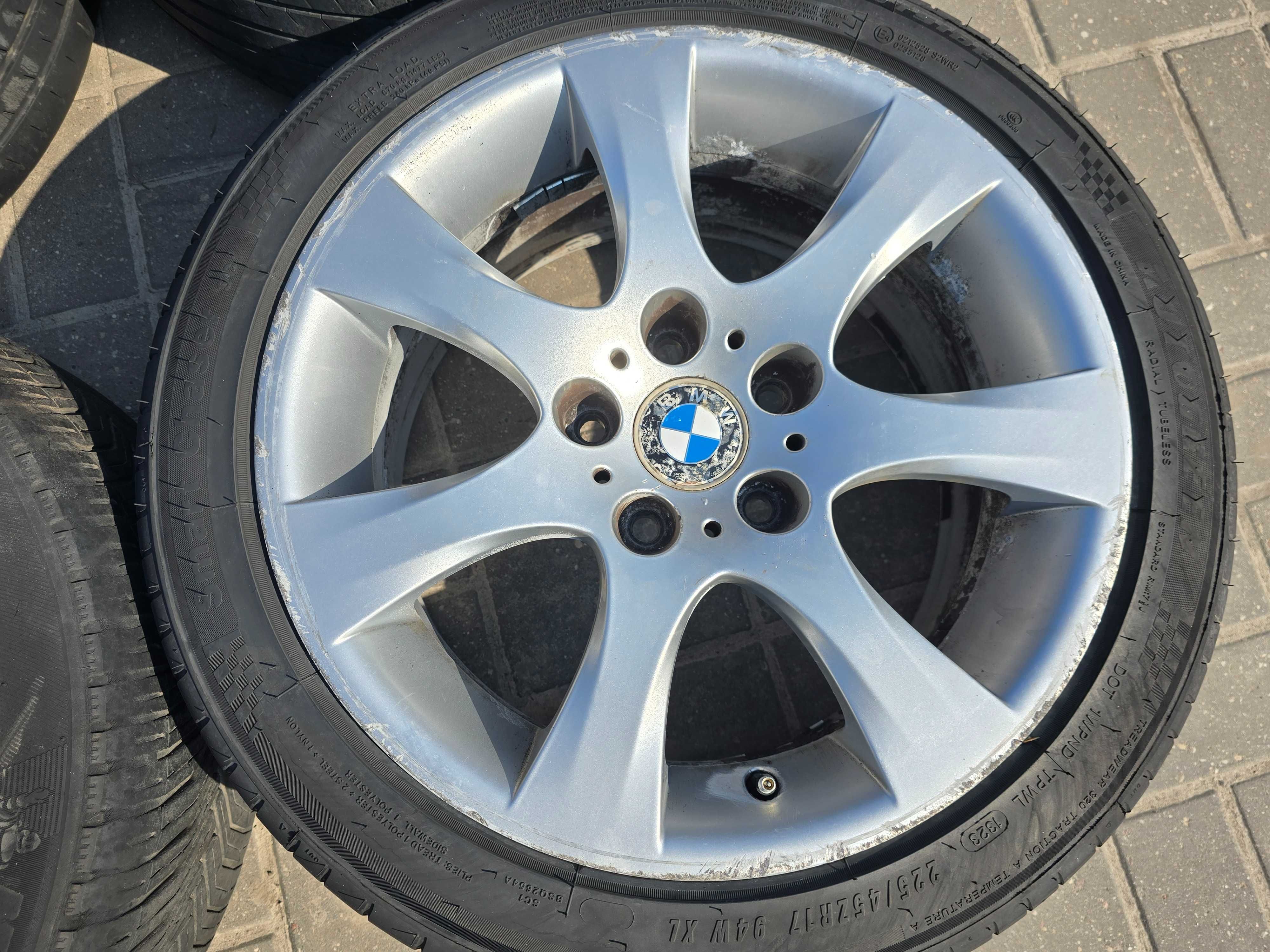 BMW E90 E87 E46 Alufelgi 17" 8J ET34 Styling 185 Opony 225/45/17