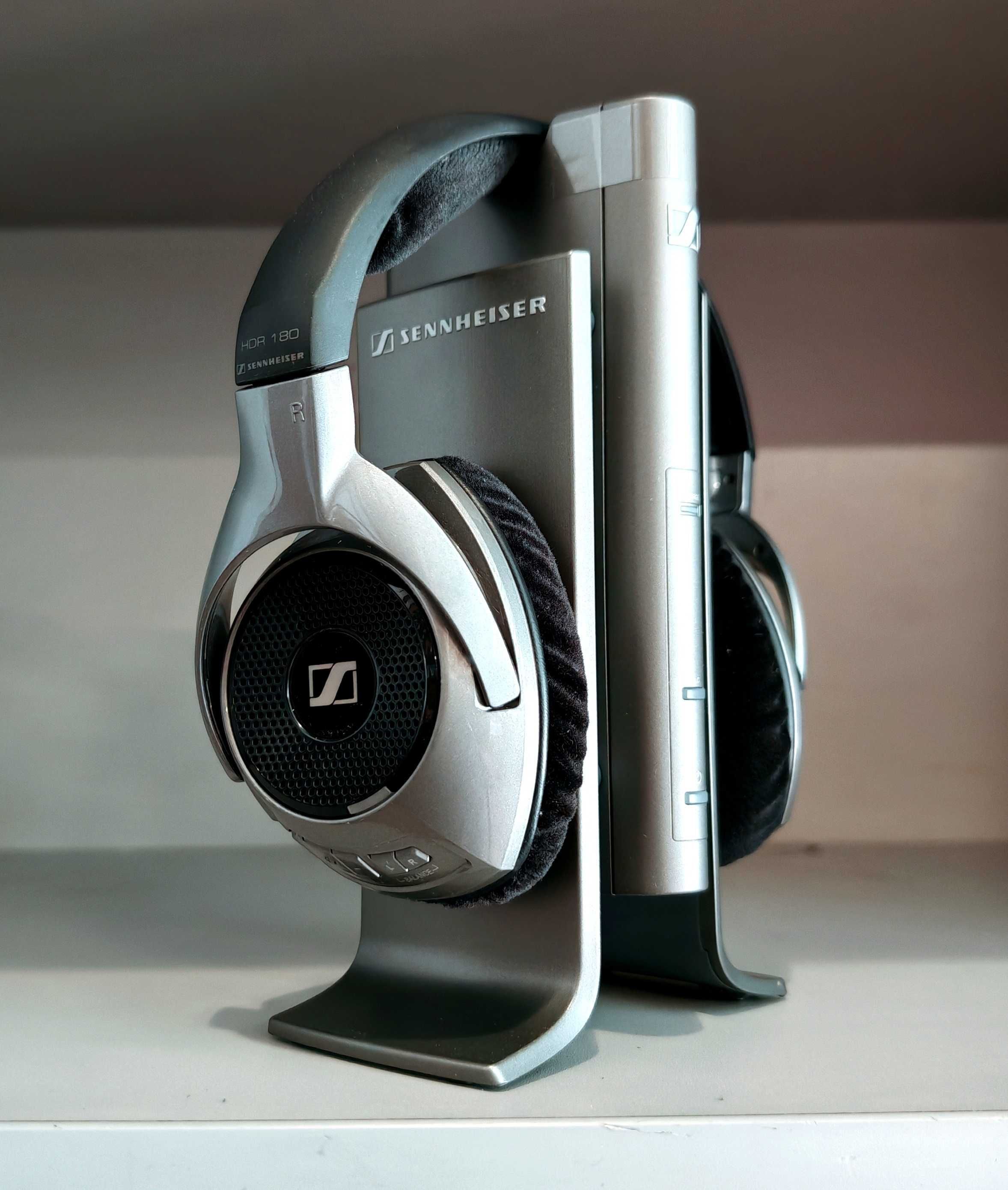 Słuchawki Bezprzewodowe Sennheiser HDR 180 + Stacja Dokująco ładująca