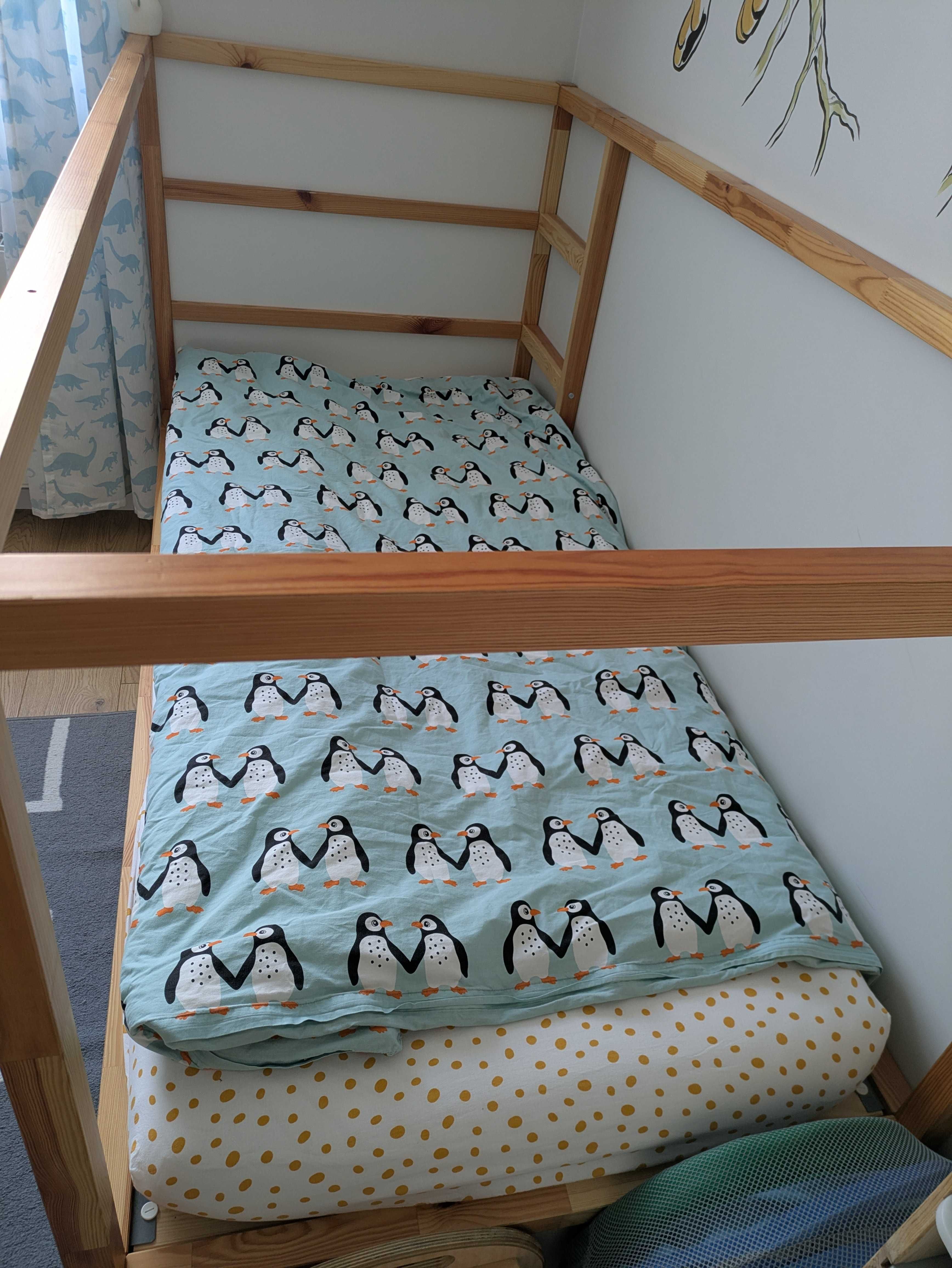 Kura Ikea łóżko 90x200 plus materac