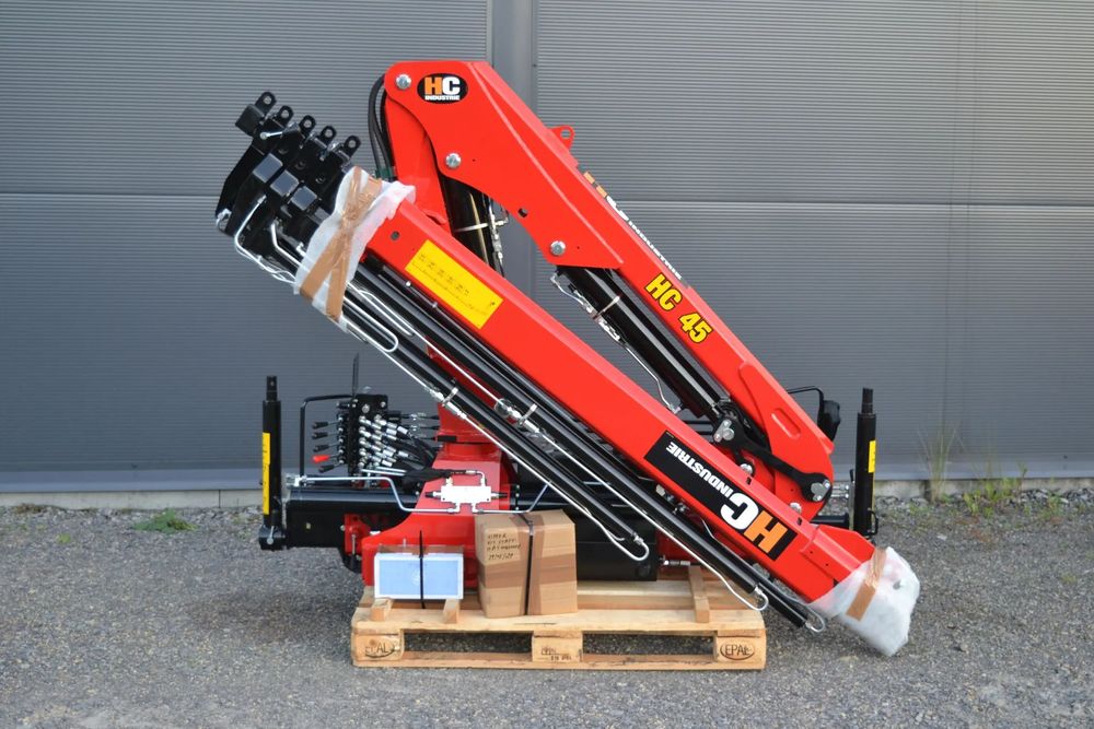 Iveco Żuraw dźwig HDS HC 45A4 Zasięg 9,12 m Fassi Hyva HMF Palfinger Hiab Montaż Serwis Gwarancja  Iveco Daily 72C18 70C18 65C 50C 35C Canter FUSO