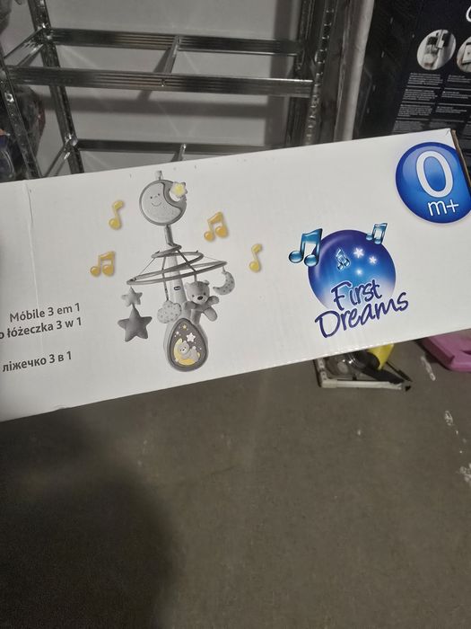 Karuzela do łóżeczka 3w1 next2Dreams. Nowa