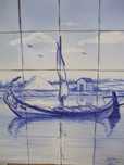 3 painéis artesanais, azulejos manuais