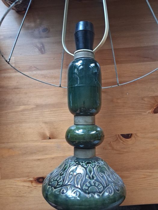 Lampa ceramiczna - prl