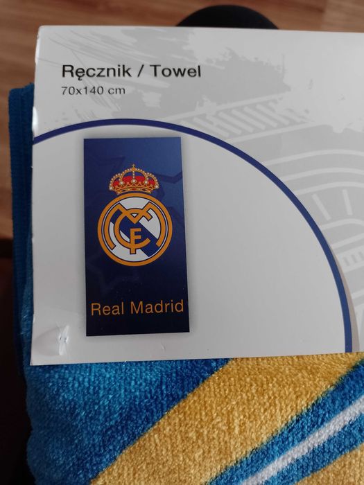 Nowy ręcznik REAL MADRYT 70x140 cm
