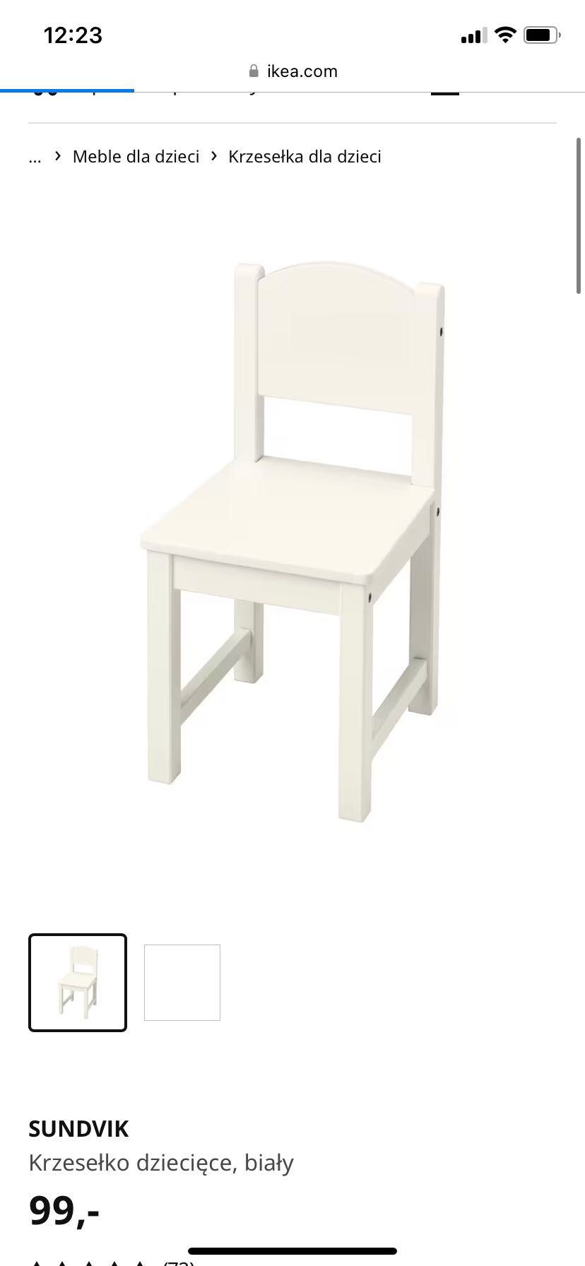 Biurko plus krzesło jak nowe