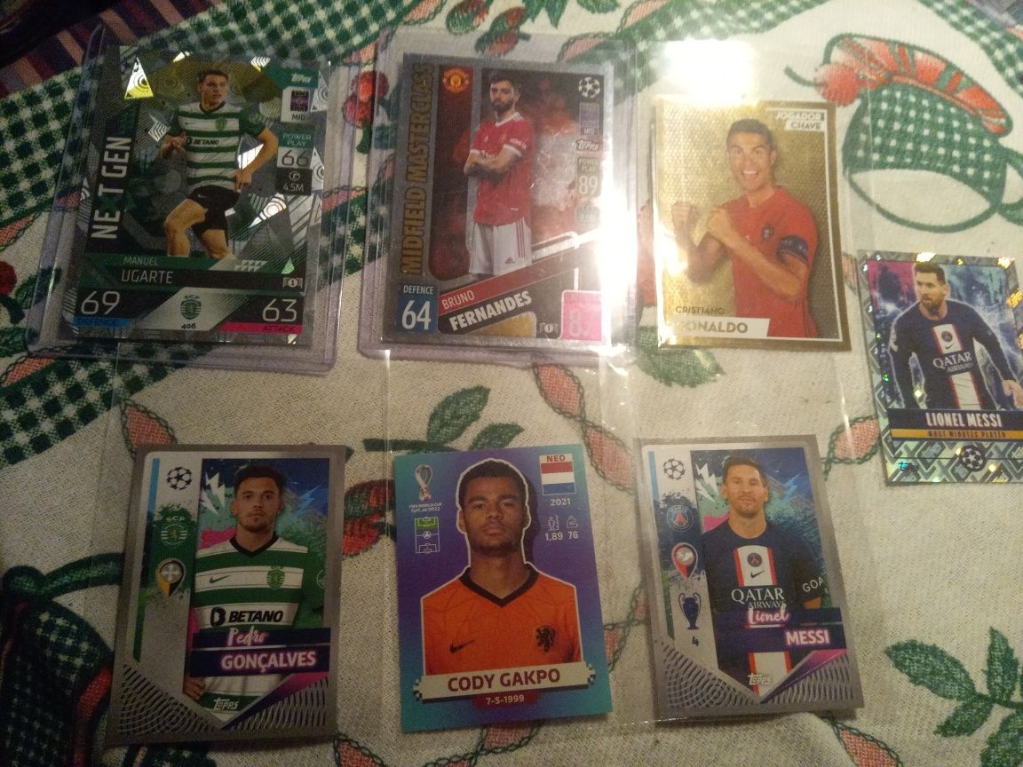 Cromos Ronaldo,Messi,mbappe ++