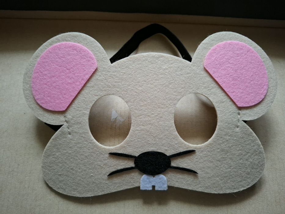 Маска. Мишка. Сова. Борсук. Садочок
Фетр. На резинці.
На