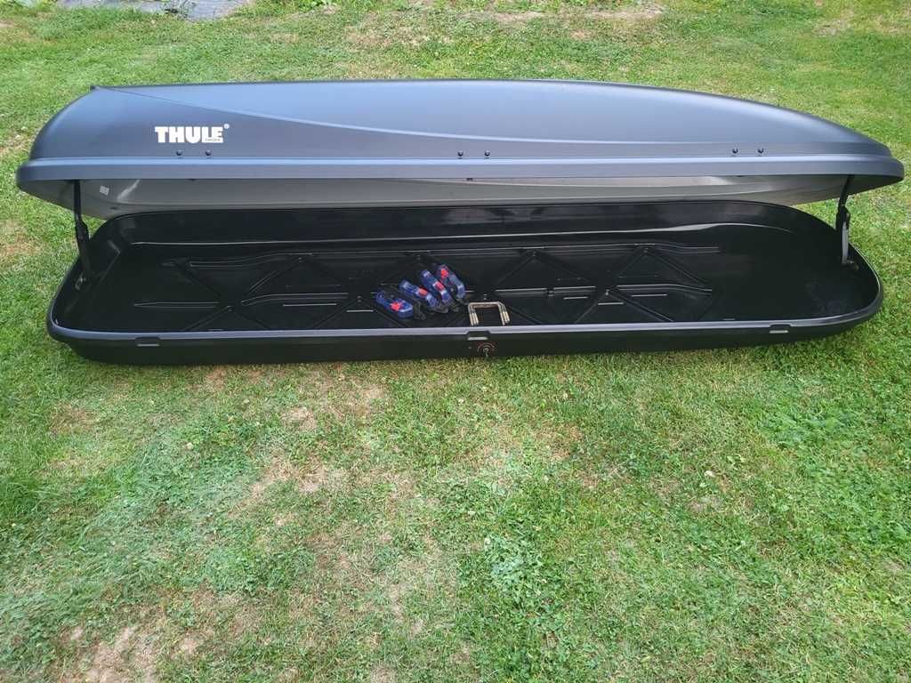 Bagażnik box dachowy Thule 230x70x40 450 L boks XL na dach narty