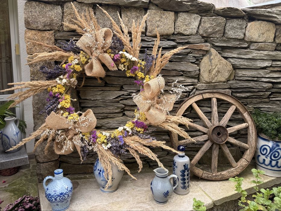 Wianek naturalny handmade