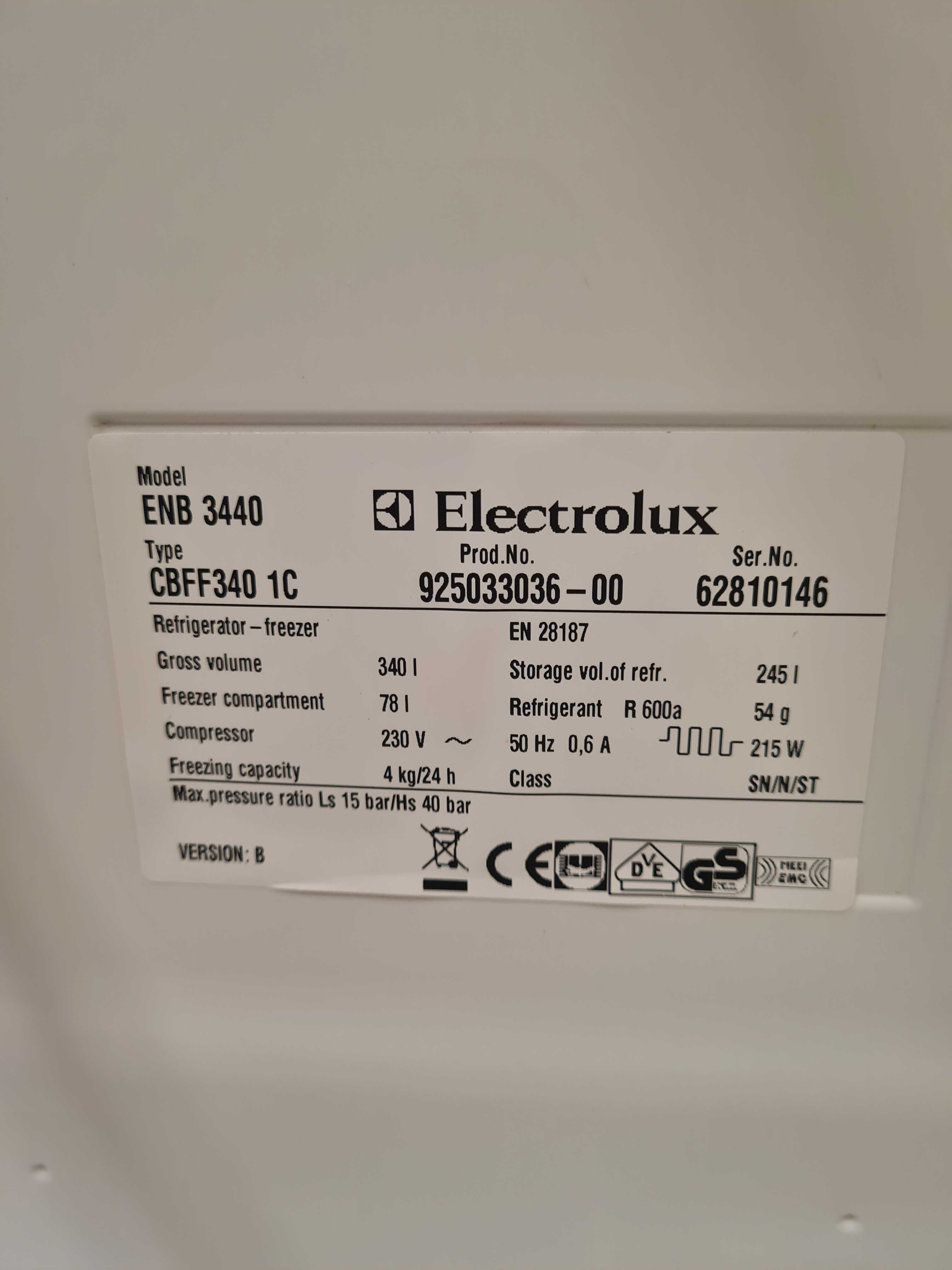 Холодильник  Electrolux ENB 3440