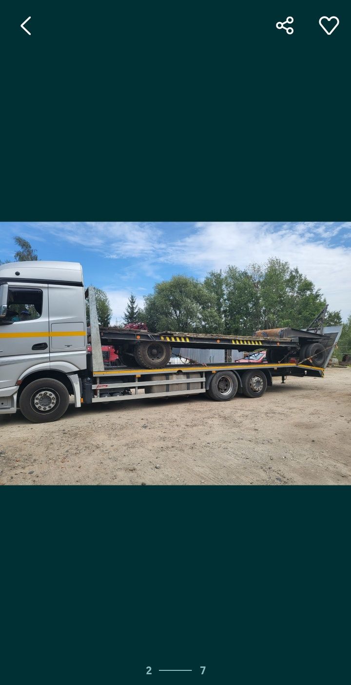 Usługi transportowe. Pomoc drogowa. 15 ton