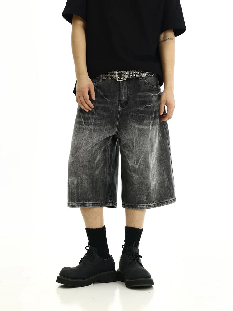 Baggy opium grey shorts bershka racer zara широкі оверсайз шорти