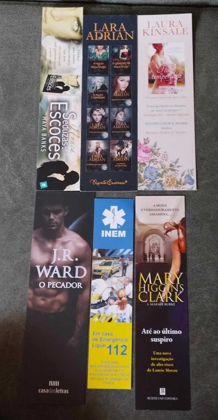Conjunto de 50 Marcadores de Livros