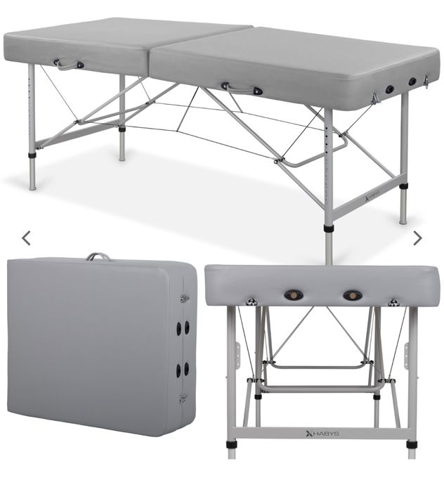 NIEUŻYWANY Stół do masażu i terapii Cranio-Sacralnej z pokrowcem