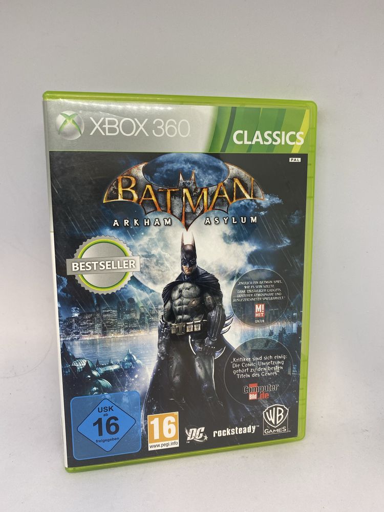 Gra Batman Arkham Asylum Xbox 360 X360 pudełkowa