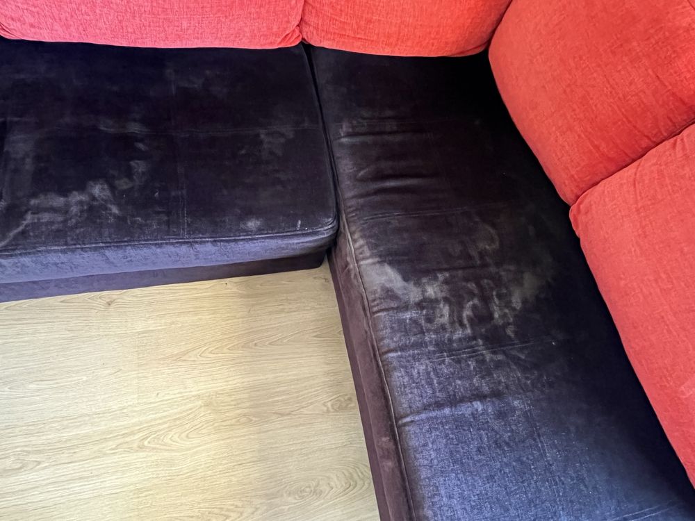 Sofa de canto com chaiae long