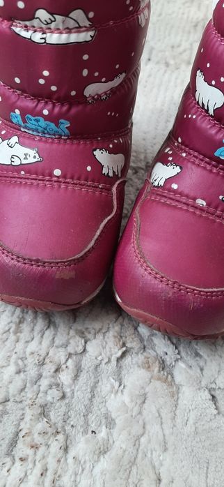Дутики , ботинки зимні , черевики для дівчинки