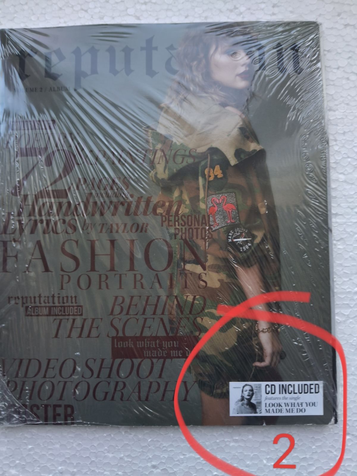 Taylor Swift – Reputation Vol 2( Ltd cd+ Reputation Magazine) 2017 Big