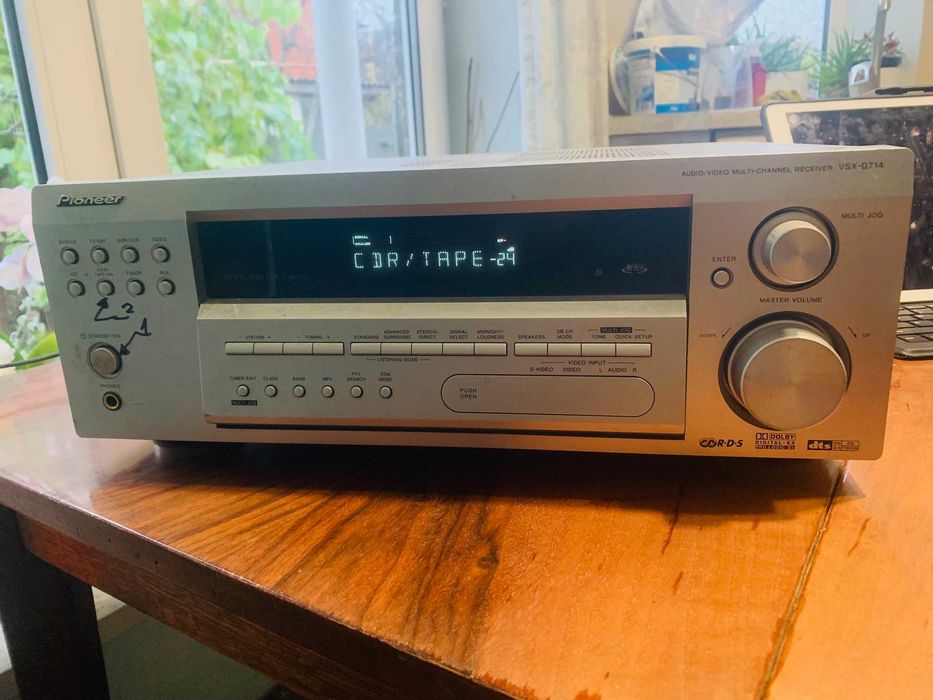 Підсилювач 5.1 - ресивер 100 Вт на канал Pioneer VSX-D714-S Усилитель
