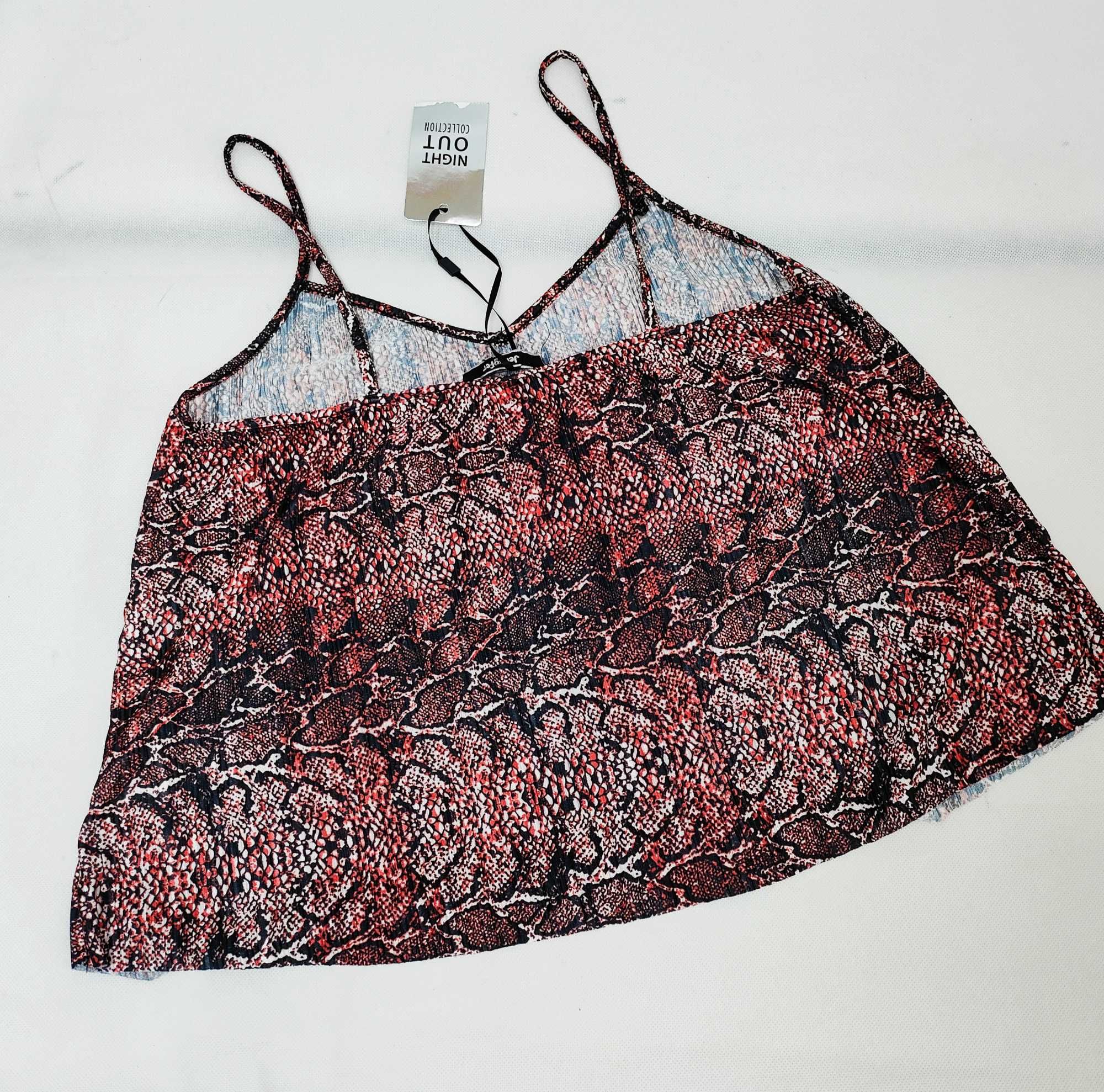 Koszulka top na ramiączkach oversize  BL0032 M JENNYFER