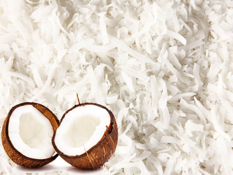Wiórki kokosowe medium grube wysokotłuszczowe 68% niesiarkowane 1 gat