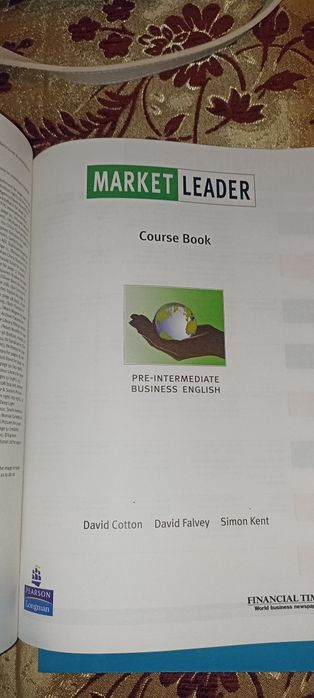 Market leader,Pre-Intermediate business English course book