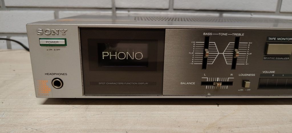 Wzmacniacz SONY TA - V3. Neon