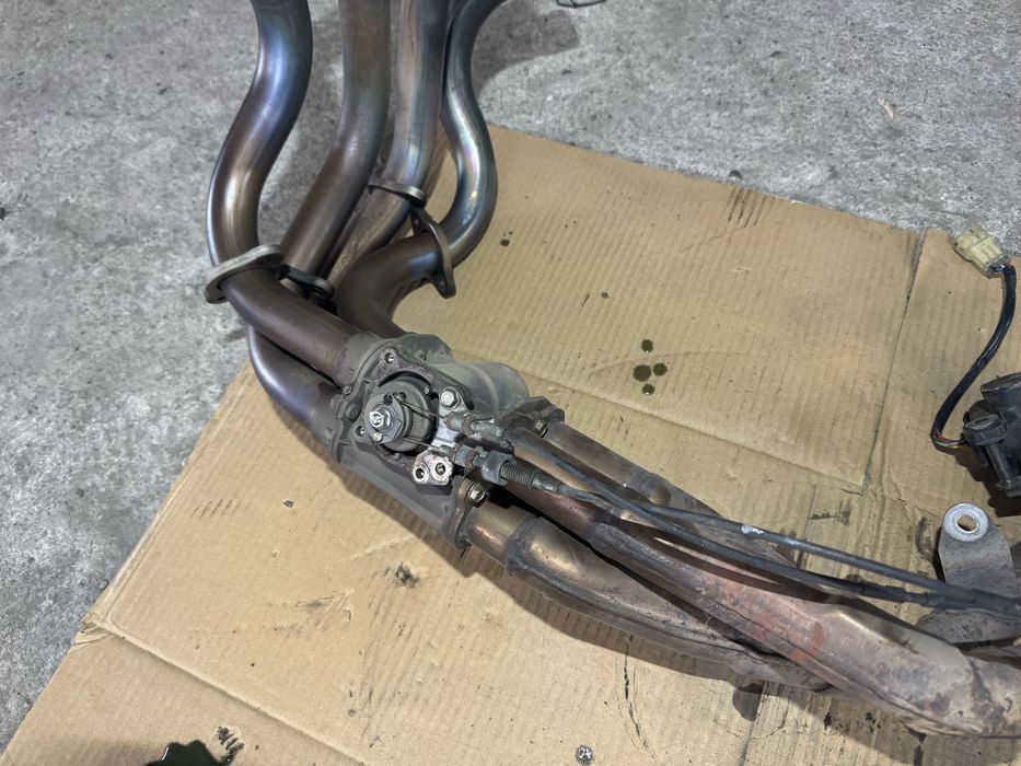 Honda cbr 954 sc50 kolektor wydechowy tłumik