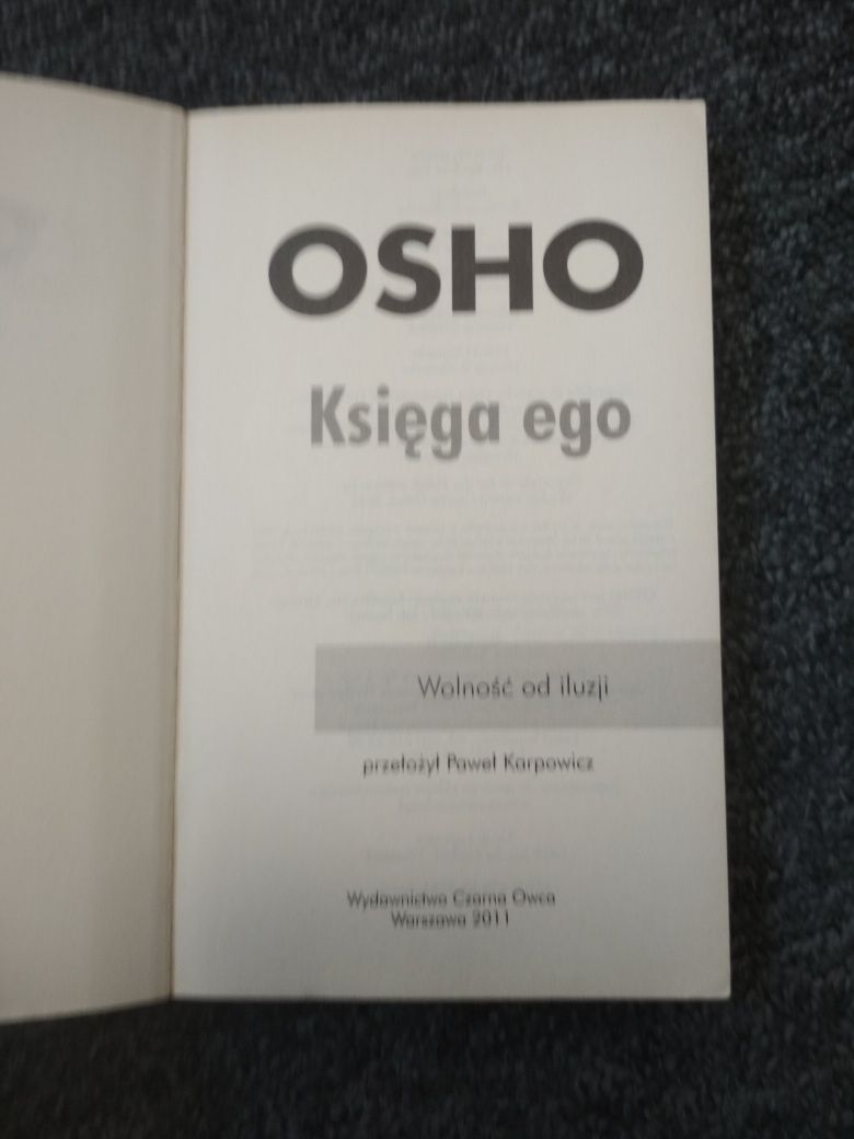OSHO - Księga ego