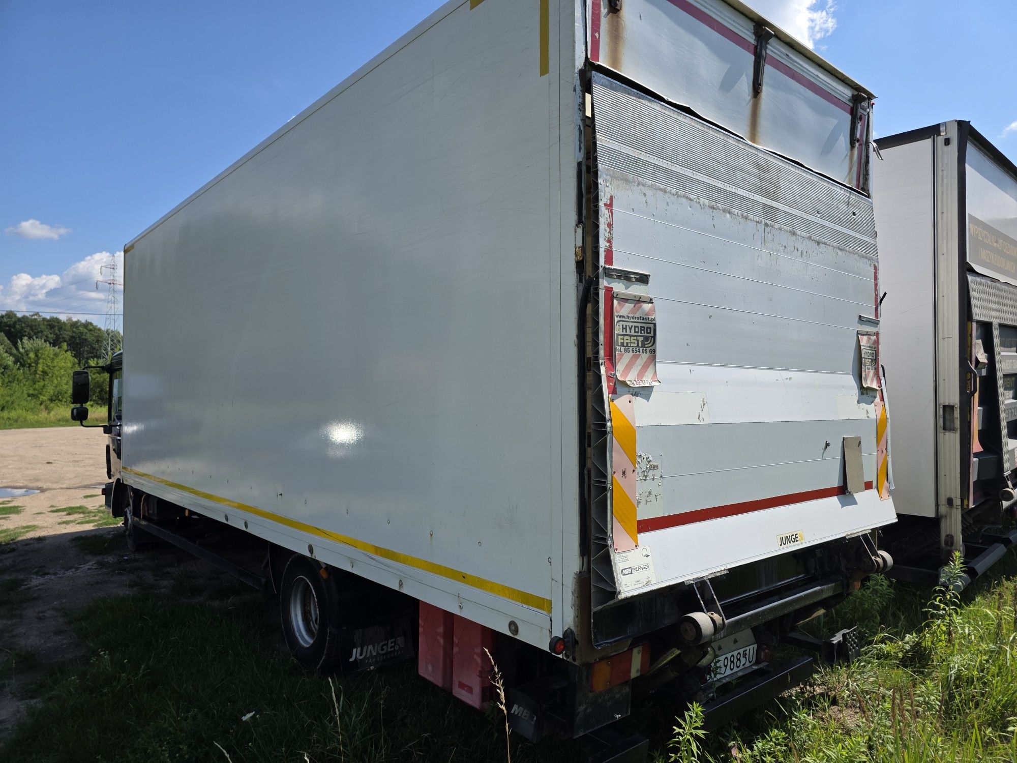 Man 12.250 kontener z windą euro 5