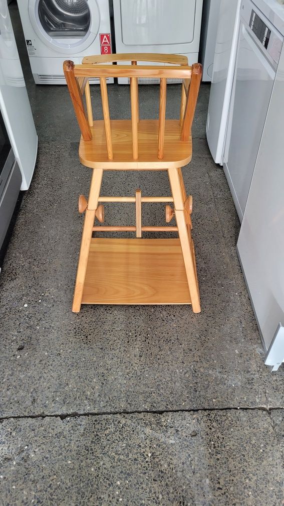 Krzesełko drewniane rozkładane