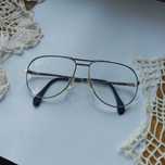 oprawki okulary Menard metalowe aviator premium srebrne tytanowe