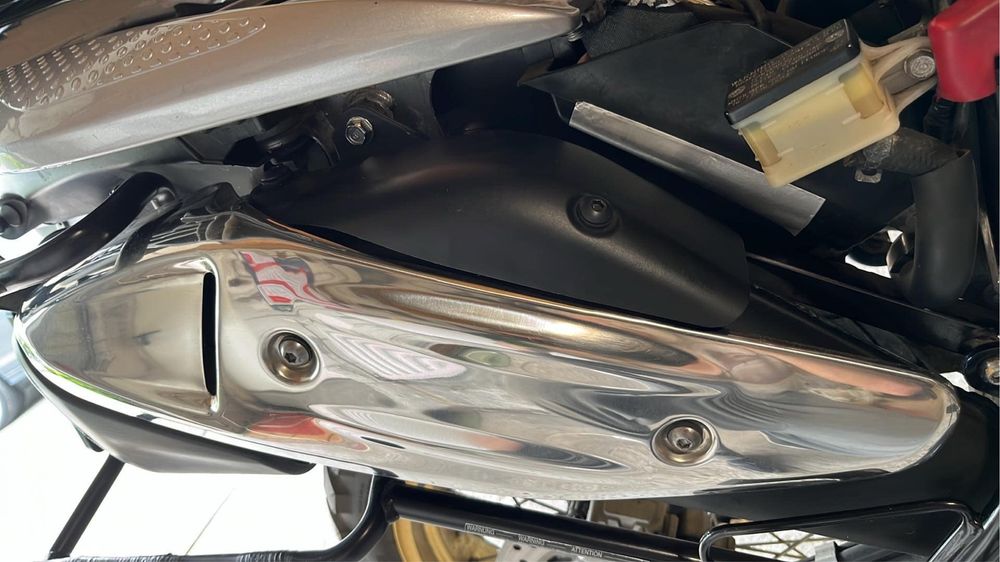 Wydech Honda Transalp 700 Oryginał kompletny