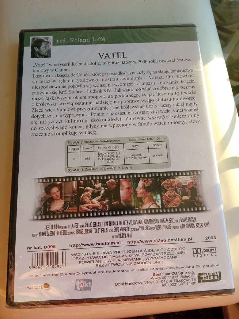 NOWY DVD film Vatel