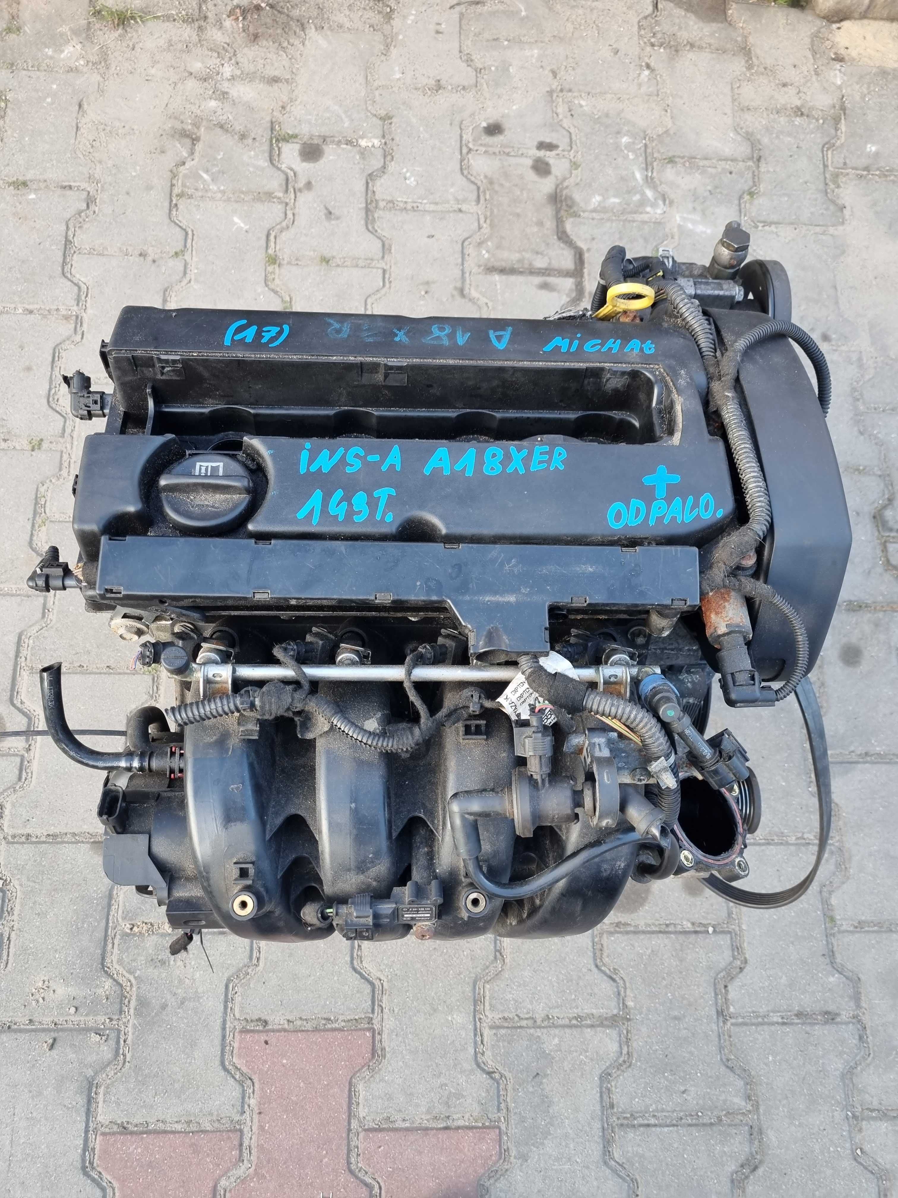 Opel Insignia A Silnik Kompletny A18XER 143000KM Przebiegu