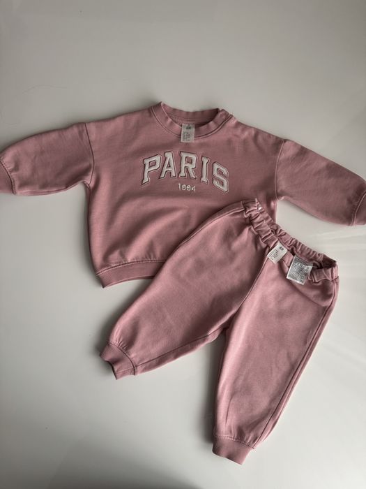 Костюми дівчачі 3 штуки  спортивні 2 H&M  74 см , в ідеальному стані