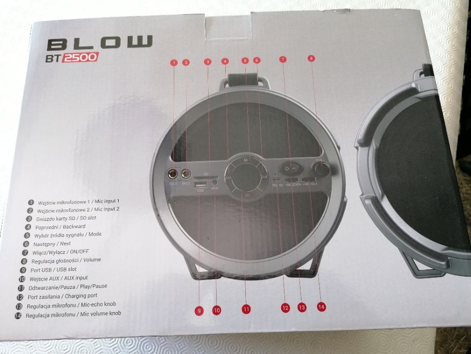 Coluna Bluetooth 150W V2.1 + edr usb / sd / fm / a