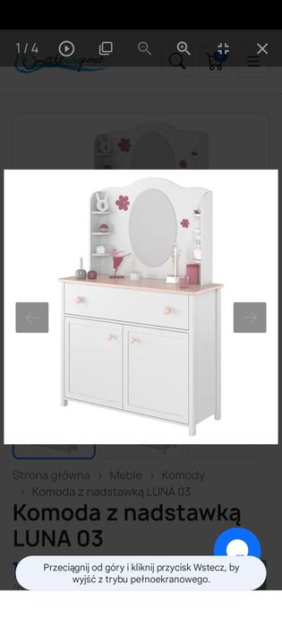 Meble do pokoju dla dziewczynki