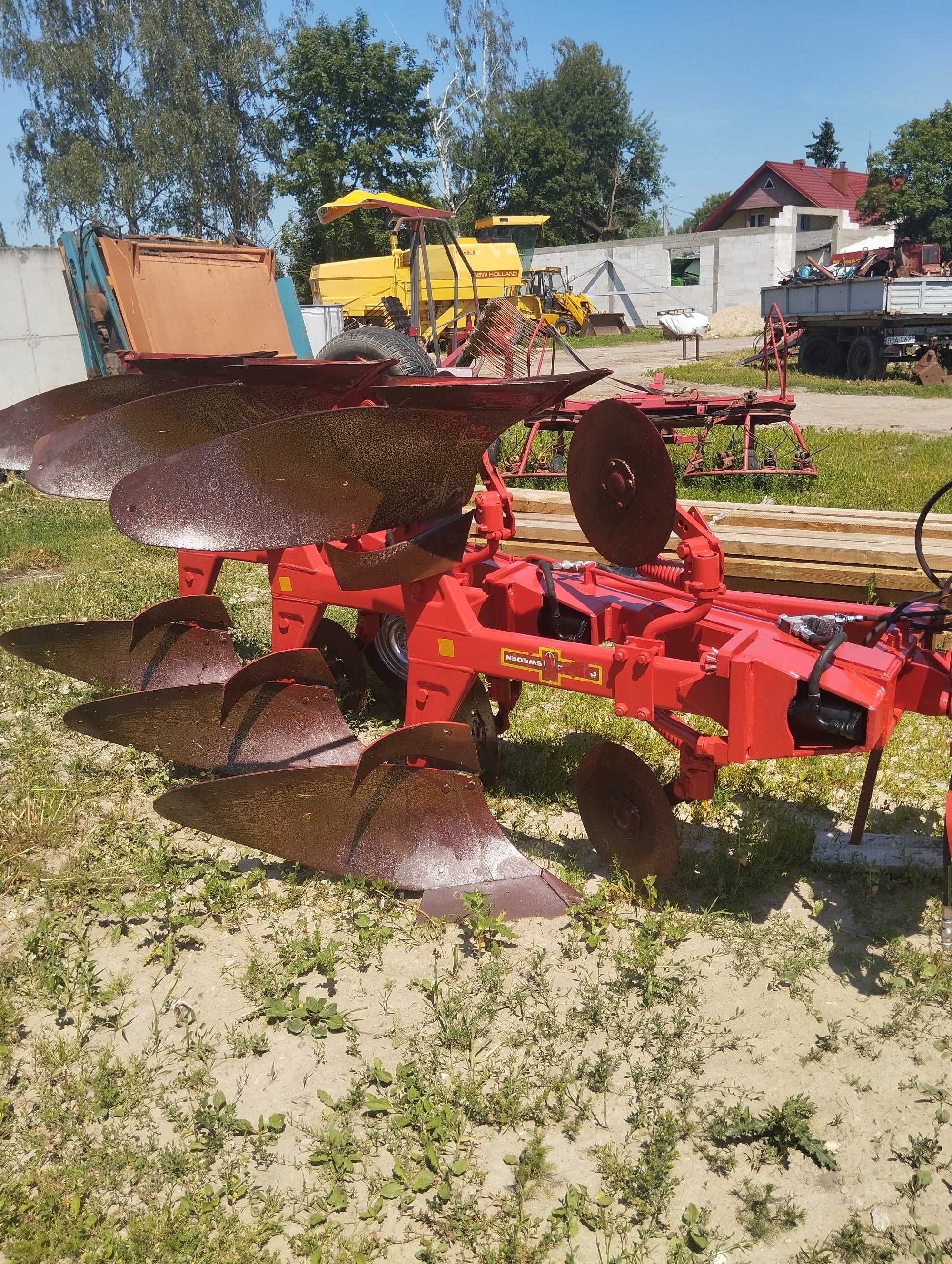 Pługi obrotowe 3-skibowe Overum