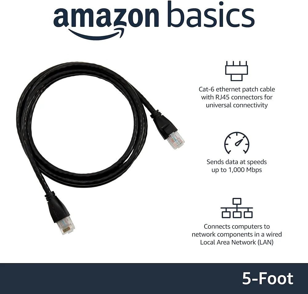 Kabel amazon 1,5m ethernet rj45 cat-6