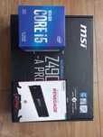 Płyta główna MSI Z490 A-PRO + i5 10400f + Kingston Fury 16 GB 3600 MHz