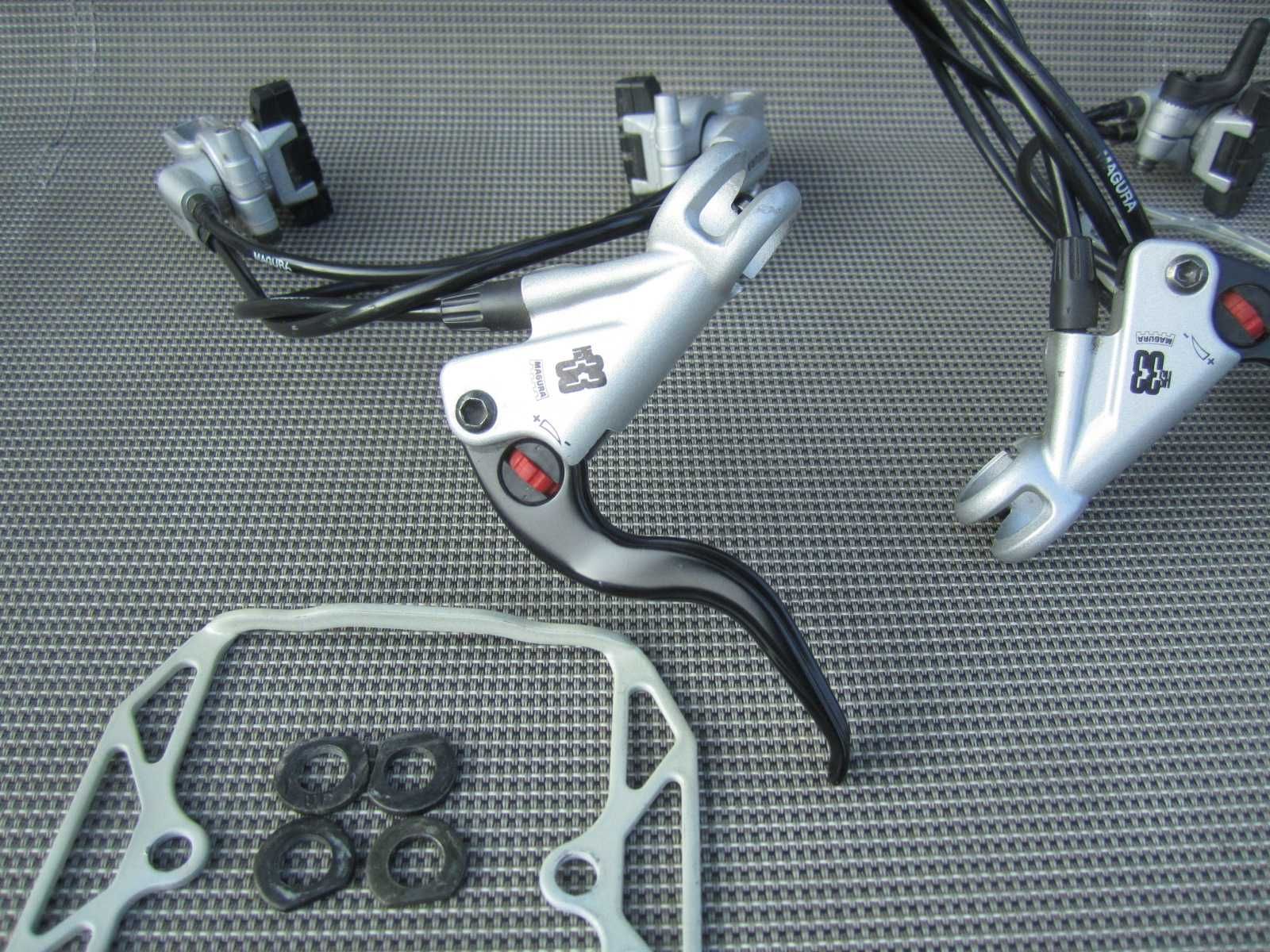Hamulce szczękowe hydrauliczne Magura HS33 komplet P+T trekking mtb
