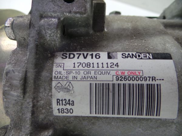 Compressor AC DACIA Duster (HS_)