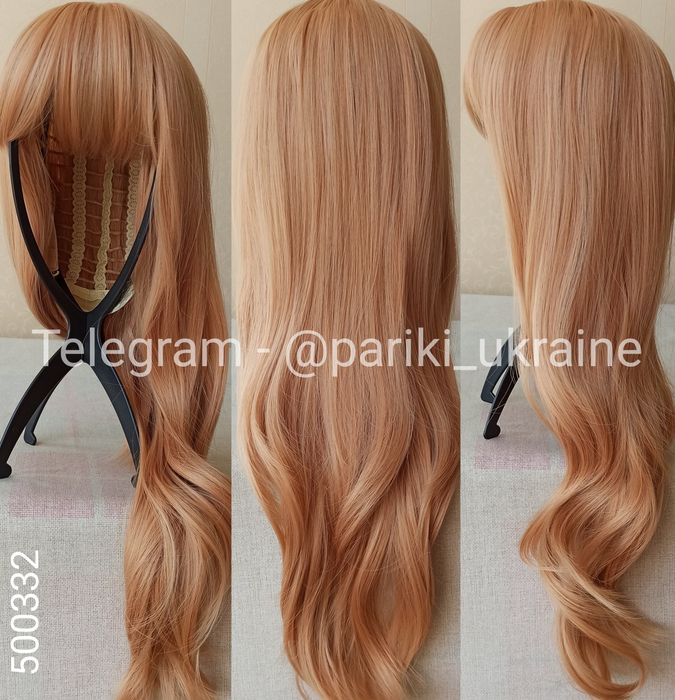 Довга кольорова перука, нова, коротка, червона, фіолетова, пряма,парик