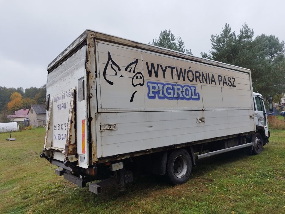 Kontener otwierane boki ściany 6.40m wystawka sklep rampa
