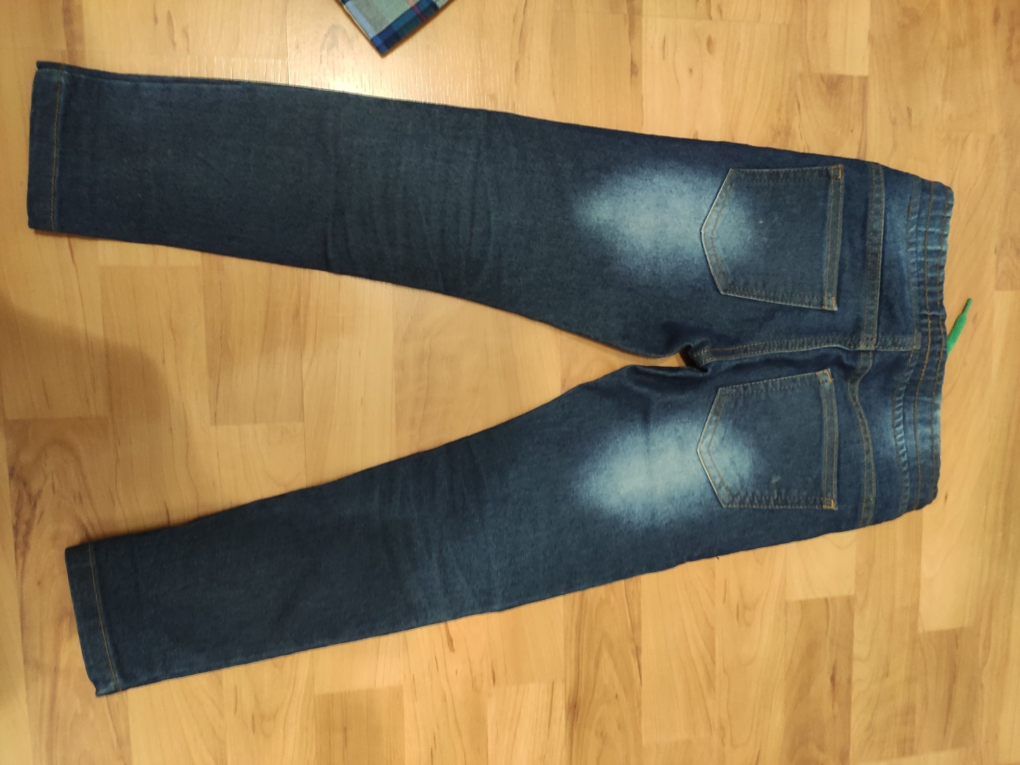 Dżinsy jeansy Little Kids 116 spodnie chłopięce granatowe