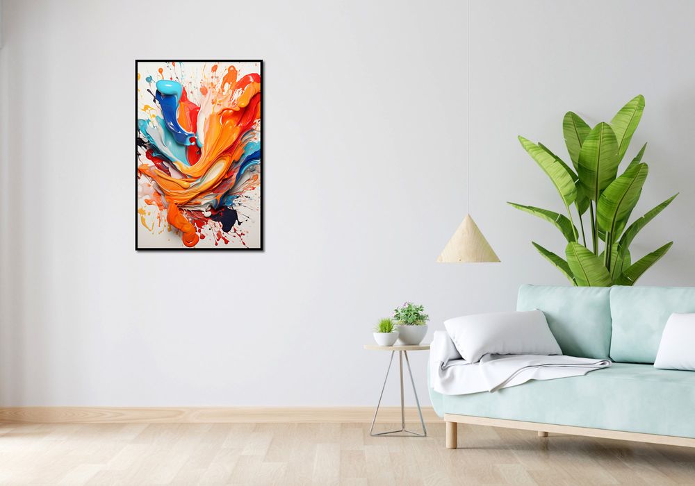 Plakat 61x91,5cm Taneczne Fale